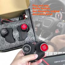 Para Audi A3 S3 A4 S4 A5 S5 A6 S6 A7 S7 C8 Q5 Q2 Q3 Q7 Q8 interruptor de arranque del volante interruptor de modo de conducción interruptor tipo R8