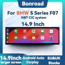 BONROAD 14.9inch 2560*720P For BMW 5 Series GT F07 Display Touch Screen Wireless Carplay Car Stereo Radio Navigation Multimedia