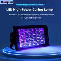 Powerful 7W-50W UV LED Curing Lamp for Resin, Glue, Ink, Nail Gel - 365/395/405nm