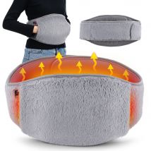 USB Electric Heating Belt Hand Warmer 3 Levels Heated Therapy Abdominal Waist Belt Menstrual Uterus Warming Pad Portable Heater