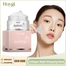 Kollagen maske Anti-Aging verblassen feine Linie schrumpfen Poren straffen Lifting Kollagen Protein Haut Nachschub feuchtigkeit spendende Gelee-Maske