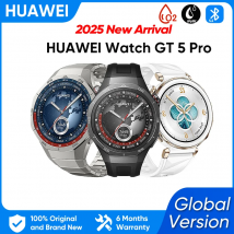 HUAWEI Watch GT 5 Pro 46 mm Smartwatch Ceramiczny i tytanowy zegarek kompatybilny z iOS i Android Długa żywotność baterii 14 dni