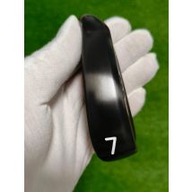 Latest version golf club iron set G7/silver or black, equipped with carbon fiber or steel shaft 6-W, a total of 6 pieces