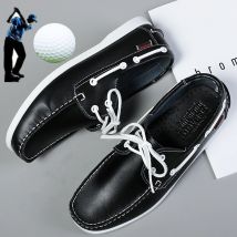 Heiß verkaufte Herren Golfs chuhe, Leder Casual Fahr schuhe, Outdoor Sport Wanderschuhe, Segels chuhe, Wassersport Segel Sho