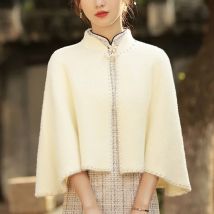 Party Wrap Winter Warm Hochzeit Bolero Hohe Qualität Hochzeit Mantel Braut Schal Party Cape 2024 Neue E2041