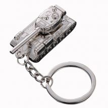 New Tank Moto Key Chains Men Women Stainless Steel Alloy Keychain Bag Pendant Accessories Key Ring  Car Charm Gifts Wholesale