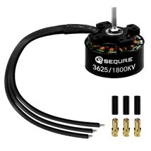 SEQURE 3625 1800KV Bürstenloser Motor Außenrotor Elektromaschine Geeignet für 1/10 RC Kletterfahrzeug Rocky Crawler Fahrzeug