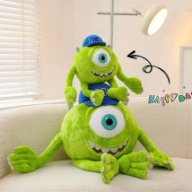 Kawaii Disney Monster University Mike Wazowski Plush Doll Stuffed Throw Pillow Sofa Back Cushion Room Decoration Toys Gifts