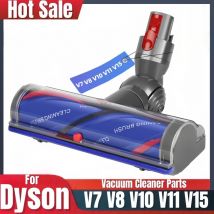 Für Dyson V7 V8 V10 V11 V15 Akku-Staubsauger Vakuumkopf Ersatz mit grünem LED-Staublicht Schnellspanner Direktantrieb Hea