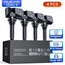 MUCAR VENU 5 Sensor VENU i Pro TPMS Tester di monitoraggio della pressione dei pneumatici per auto 315 MHz e 433 MHz Strumento di riparazione dei pneumatici Apprendimento/Attivare/Programming 4 pezzi