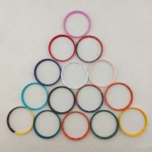 30,5 mm Uhrenkapitelring, geeignet für SKX007 SKX009 NH35 NH36 Uhrengehäuse-Teile, Innenring, Außendurchmesser 30,5 mm, Innendurchmesser 27,5 mm, Uhrenzubehör