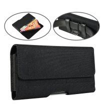 Universal Casual Phone Pouch Waist Bag For iPhone Samsung Google Smart Phone Case Belt Clip Holster Oxford Cloth Bag Flip Cover