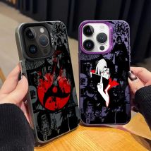 N-N-arutos-Akatsukis-ITACHI Handyhülle für iPhone 16e 11 12 13 Pro Max 17 Air 14 15 16 Plus Soft Cover