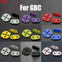 JCD 1set per Game Boy Color GBC Console di gioco Shell Housing Silicon Start seleziona tastiera