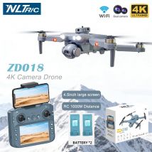 ZD018 Unmanned Aerial Vehicle Aerial Photography Drone 2.4G Light Flow Positioning 110° Flip Dual-Mode Satellite Positioning