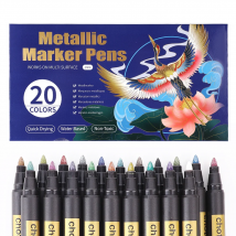 10/20 farbe Metallic Marker Stift Epoxy Harz Form Zeichnung Stift Acryl Farbe DIY Silikon Form Highlight Permanent Marker Handmade