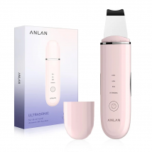 ANLAN Ultrasonic Skin Scrubber Deep Cleaning Limpieza Facial Pore Spatula EMS Facial Lifting Ultrasonic Peeling Skin Care Tool