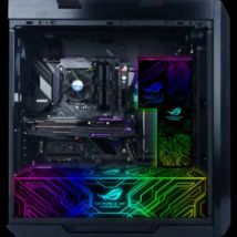 MOD ARGB Beleuchtungspanel für Asus ROG GX601 Chassis, DIY Strix Helios Netzteil GPU Platte AURA SYNC Gamer Schrank Dekoration Leuchte
