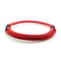 New Fashion Mens Bracelet Set 3Pcs Lucky Red Cord Chain Braslet Beach Nautical Fabric Braclet Leisure Accessories Gifts For Him