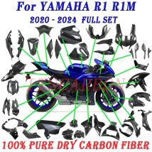 Für Yamaha YZF-R1 R1 R1M 2020 2021 2022 2023 2024 2025 Carbon Faser Zubehör Winglets Teile Verkleidung Kotflügel Panels Abdeckung Kits