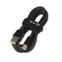 100 W Typ C USB C PD Schnellladekabel Kabel DC Netzteil Konverter für Lenovo ThinkPad 20 V 2,25 A 3,25 A 4,5 A Ladegerät