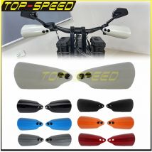 PC Motorcycle Handguard Handlebar Hand Guard Falling Protector For Harley Dyna Convertible Low Rider Street Bob Super Wide Glide