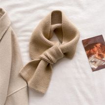 Luxury Neck Warmer Scarf For Women Men Winter Knitting Tassel Pashmina Shawl Faux Cashmere Warps Autumn Warm Elegant Blanket