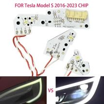 White Light for Tesla Model S 2016-2023 Car Headlights DRL Chip Ballast Circuit Board Light Source Board Chip