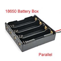 18650 Power Bank Cases 4 18650 Batteriehalter Aufbewahrungsbox Case 18650 Parallel Batteriebox