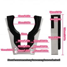 Morsetto portautensili CNC HSK63F Telaio in alluminio Cambio utensile automatico interno in plastica per macchina per incidere del router CNC