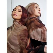 168colors Modal Print Hijab Scarf Premium Soft Breathable Muslim Fashion Headscarf Head Scarf Headwraps for Women Hijabs Turban