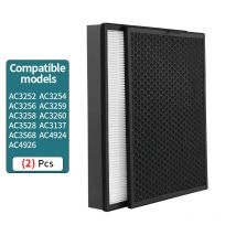 FY3432 FY3433 NanoProtect Replacement True HEPA Activated Carbon Filter for Philips Air Purifier AC3252 AC3254 AC3256 AC3259