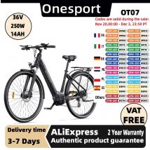 ONESPORT OT07 Bici Elettrica 250W Motore Per Adulti E-bike 36V 14Ah Batteria 27.5 Pollici Pneumatici Città Bicicletta Elettrica