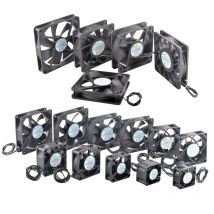 ANCHAOPU 40 mm 50 mm 60 mm 70 mm 80 mm 92 mm 120 mm 140 mm EC bürstenloser Lüfter AC 110 V 120 V 220 V 240 V Axialventilator für Schränke