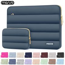 New Puffy Laptop Sleeve Bag 13 14 15 16 inch Waterproof Notebook Pouch Tablet Carrying Case for Ipad MacBook Air Pro Lenovo Dell