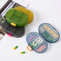 Tragbare 8-Grids Mini Pillen Organizer Fall Reise Pille Box Tablet Lagerung Container Wöchentliche Medizin Pille Box Kleine Pille fällen