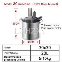 Automatische Hot Pot Bratmaschine Kleine Mixer Marmelade Kochende Sauce Maschine Chilisauce Frittieren Füllung Rühren Braten Maschine 220V