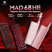 FGG Madlions Mad 60/68 Mechanical Keyboard HE Magnetic Switch 61/68 Keys Gaming RGB Wired E-sports Hot Swappable Customized