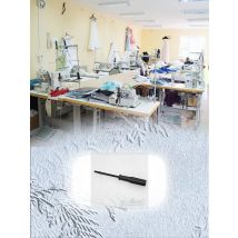 Medium Slotted Screwdriver Full length 8.5cm Black Color