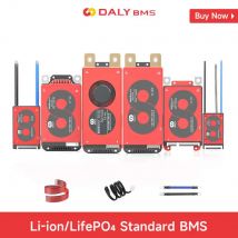 Daly BMS Lifepo4 4S 8S 10S 13S 16S mit NTC-Temperatursensor 20A 40A 80A 100A 150A 200A für 18650 Akku Li-Ion