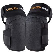 Flooring Knee Pads for Work with Extra-Wide Gel & Thick Foam Cushion —  Gel Knee Pads with Floor-Safe, Anti-Slip Leather