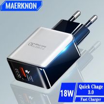 Caricabatterie USB 5V 3A Quick Charge 3.0 4.0 adattatore di alimentazione universale a ricarica rapida per iphone 11 caricabatterie rapido per tablet Samsung Xiaomi