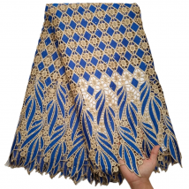 SJD pizzo ultimo Design tessuto da sposa tessuto di pizzo africano di alta qualità 2021nuovo arrivo solubile in acqua cavo Guipure nigeriano A2547