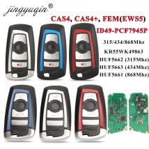 Jingyuqin 315/433/868Mhz Chiave A Distanza Intelligente di KeylessGo Per BMW 3 5 7 Serie 2009-2016