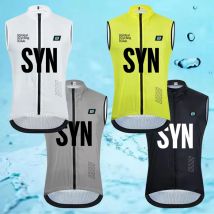 2025 SYN New Men's Bicycle Vest MTB Bicycle Vest Road Bicycle Windproof Vest Sleeveless Lightweight Breathable Cycling Jacket
