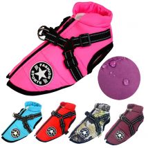 Vestiti per cuccioli Cappotto invernale per cani Giacca per cani di piccola taglia media Costume riflettente Abbigliamento per animali Chihuahua Bulldog francese Carlino Abiti