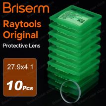 Original Raytools Objektiv 27,9 x 4,1 Raytools Schutzlinse 24,9 x 1,5 BM111 BM110 BM109 Laserschutzfenster 211LCG0037