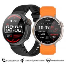 Smartwatch für Männer und Frauen, Bluetooth-Anruf, Herzfrequenzmesser, Multi-Sportmodi, Fitness-Tracker, individuelle Zifferblätter, Musik-Smartwatch