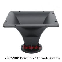 1pc DJ Lautsprecher Hochtöner Horn 280*280 2 Zoll Hals Auto Hifi für Heimkino Karaoke profession elle Audio-Mixer öffentliche Adresse