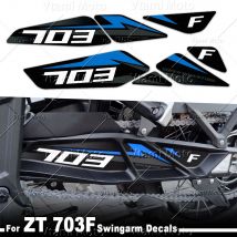 Motorcycle Swingarm Sticker Rotating Shaft Protection Decals For  For Zontes 703F 703 F ZT 703F 2025